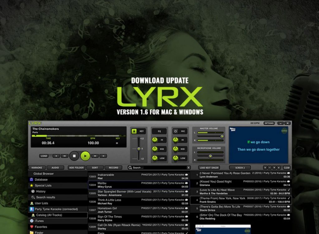 PCDJ LYRX for Mac Free Download