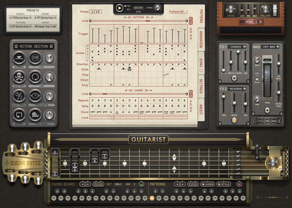 Sugar Bytes Guitarist 2022 for Mac Free Download