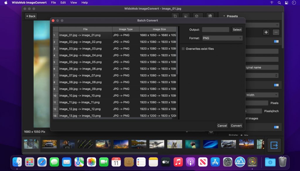 WidsMob ImageConvert 3 for Mac Free Download