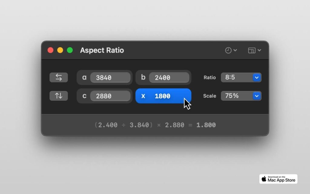 Aspect Ratio X 2022 for Mac Free Download