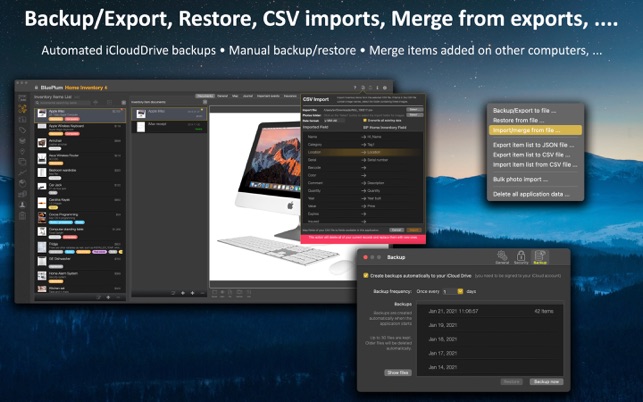 BluePlum Home Inventory 4 for Mac Free Download