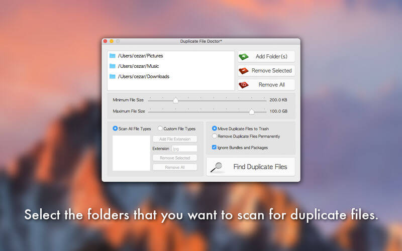 Duplicate File Doctor 1.1.2 for Mac Free Download