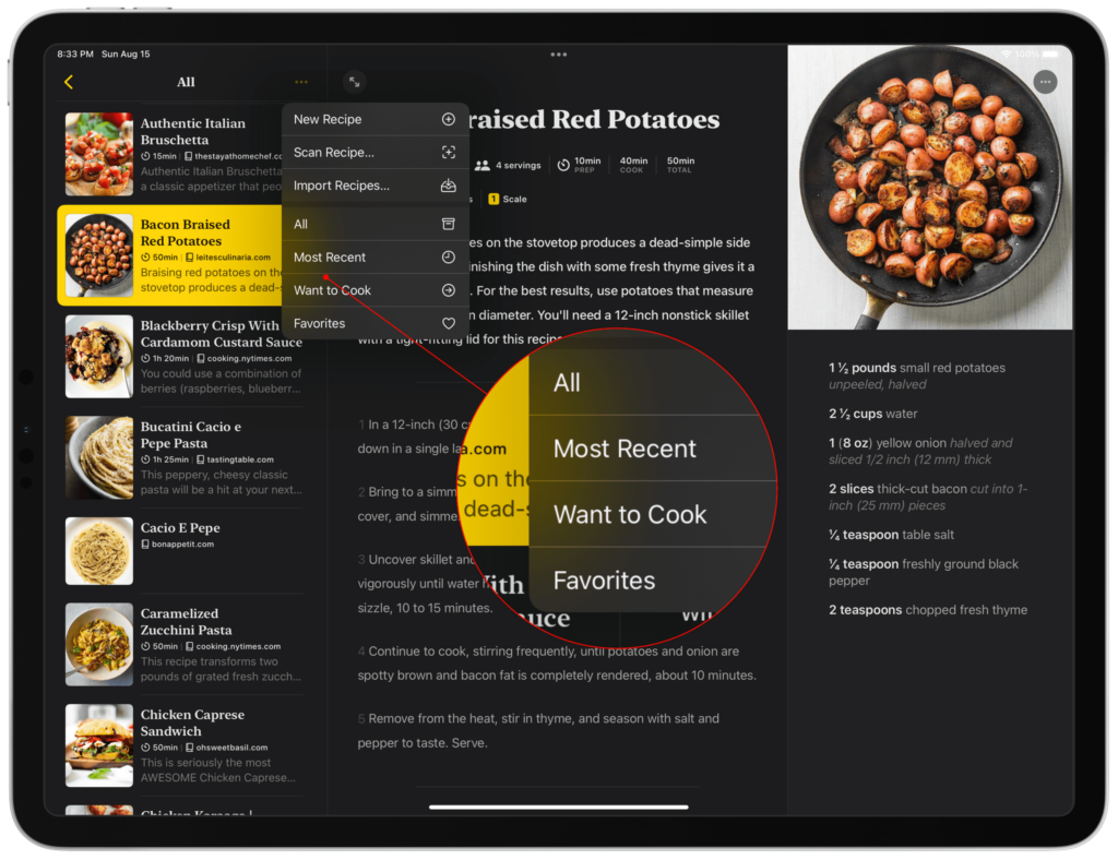 Mela Recipe Manager for Mac Free Download