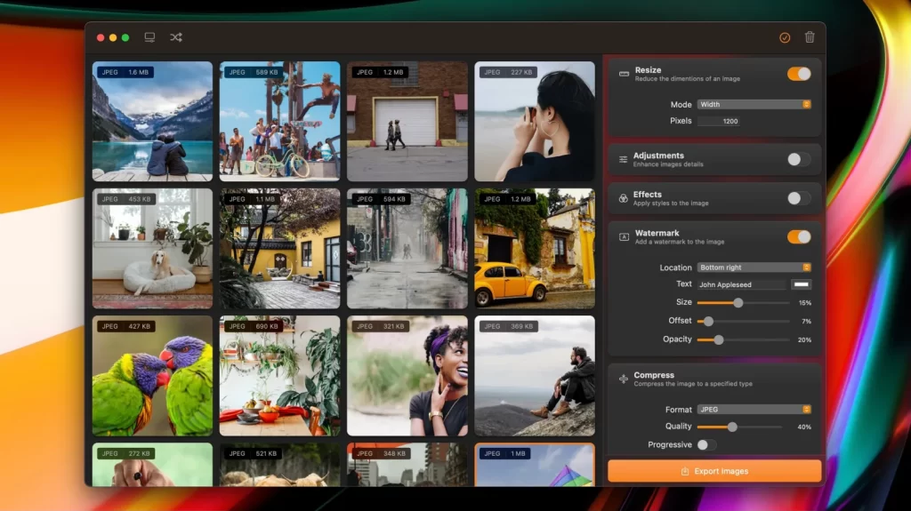 Photo Batch Processor 3 for macOS Free Download