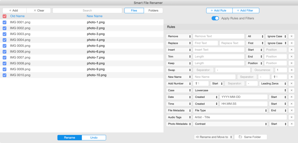 Smart File Renamer for Mac Free Download