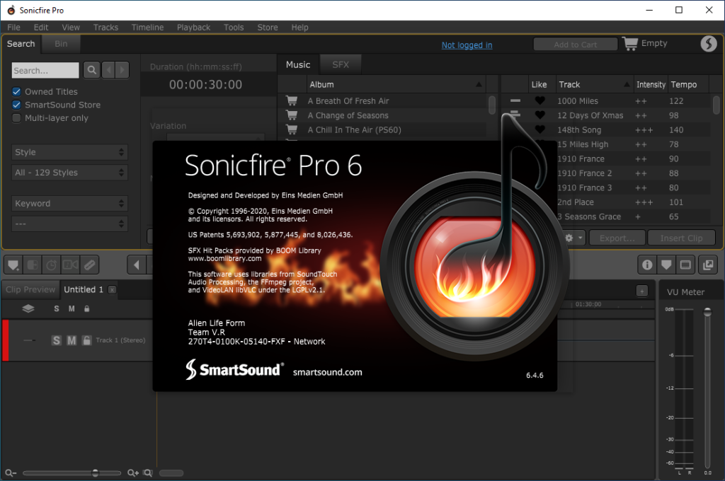 SmartSound SonicFire Pro for Mac Free Download