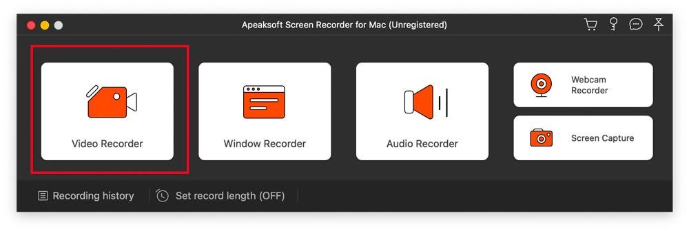 Apeaksoft Screen Recorder for Mac Free Download