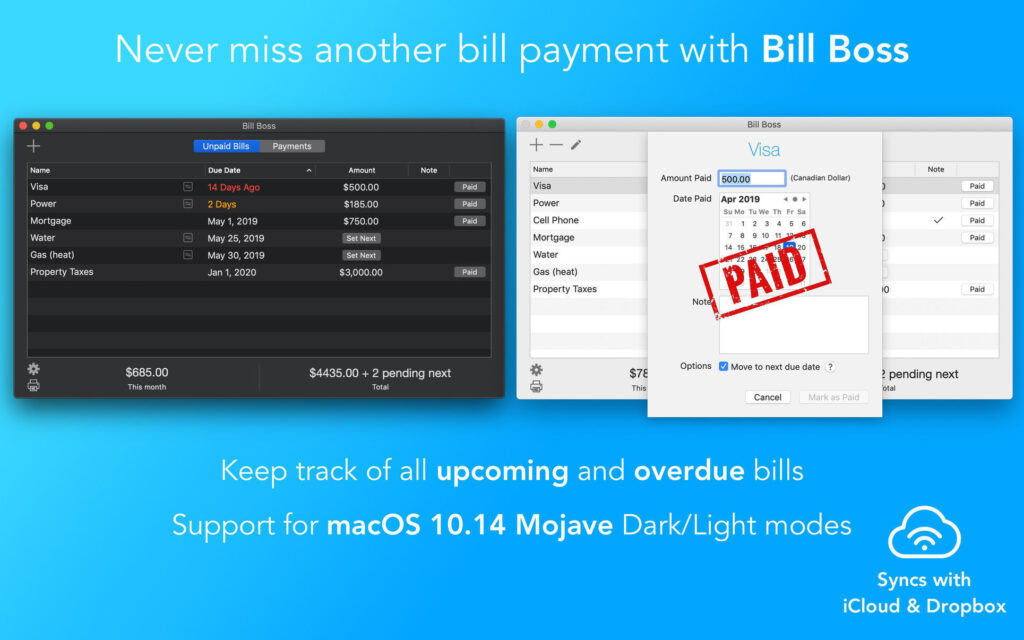 Bill Boss 2022 for Mac Free Download