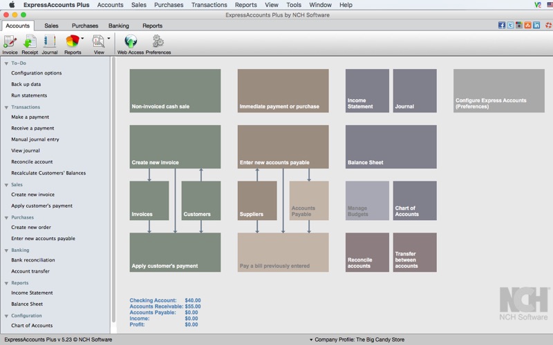 NCH Express Accounts Plus 2023 for Mac Free Download
