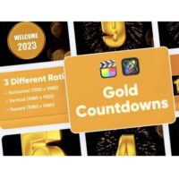 Download Videohive Gold Countdown For Final Cut Pro X