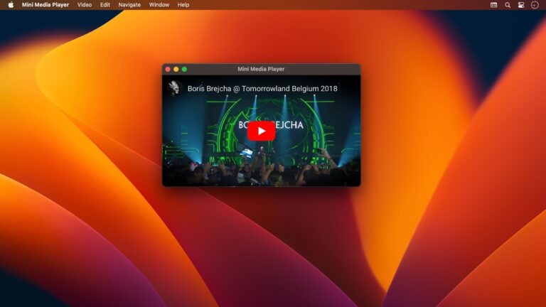 Mini Media Player 2 for macOS Free Download