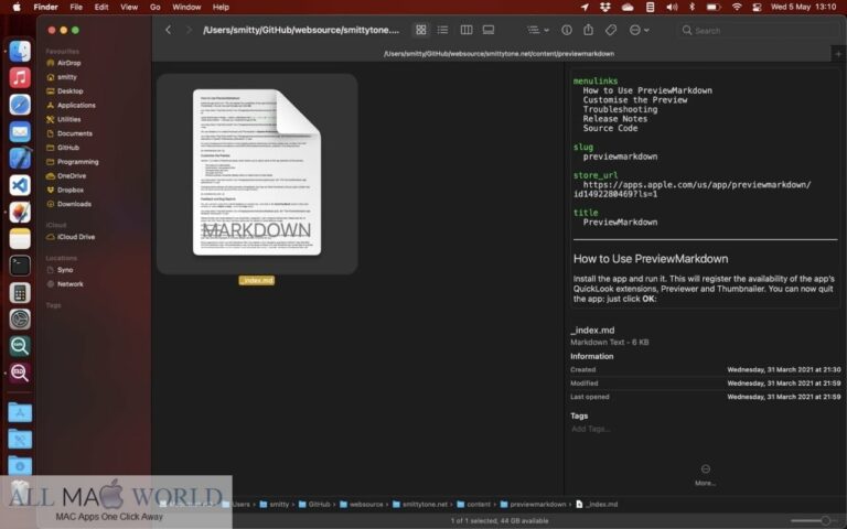 PreviewMarkdown 2022 for Mac Free Download