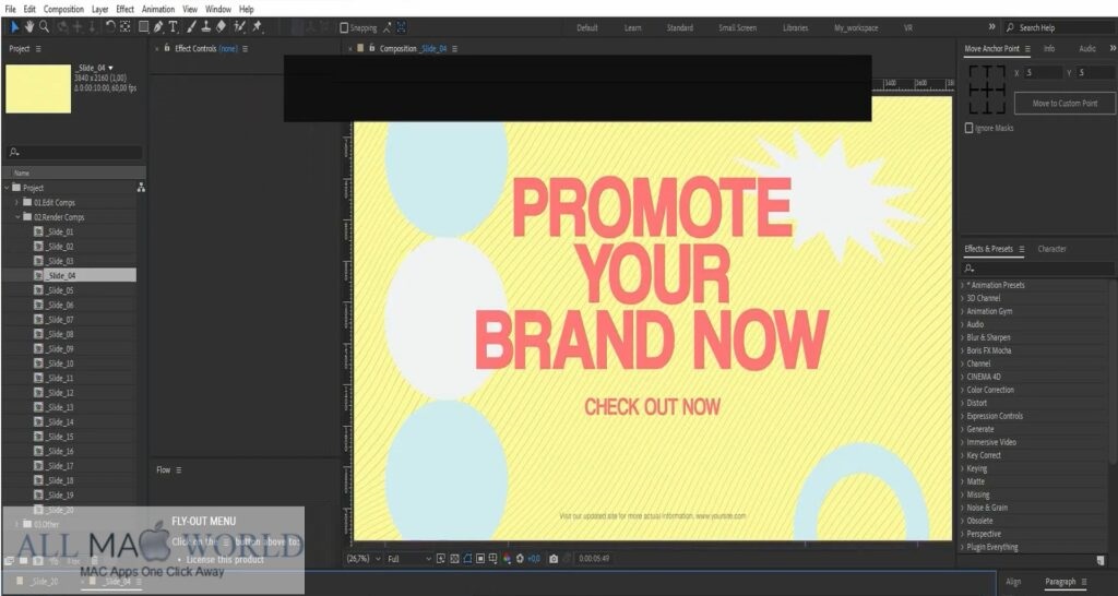 Videohive New Year Typography Slides Project For Final Cut & Apple Motion 2022 Free Download