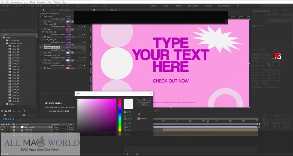 Videohive New Year Typography Slides Project For Final Cut & Apple Motion Free Download