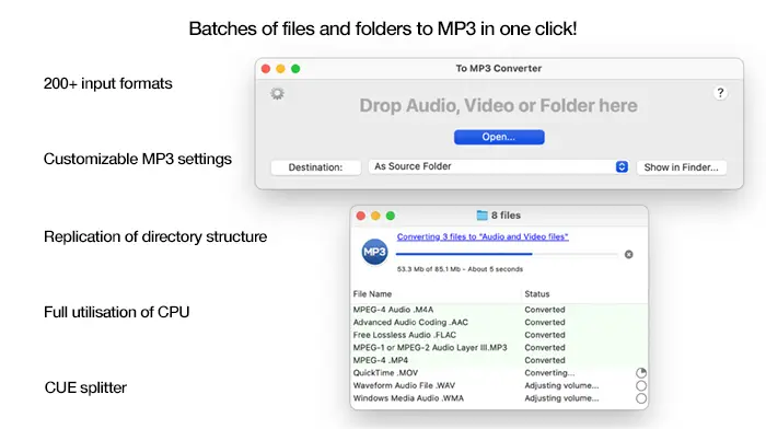 All to MP3 Audio Converter 3 for Mac Free Download