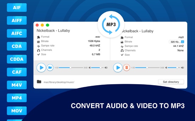 All to MP3 Audio Converter for Mac Free Download