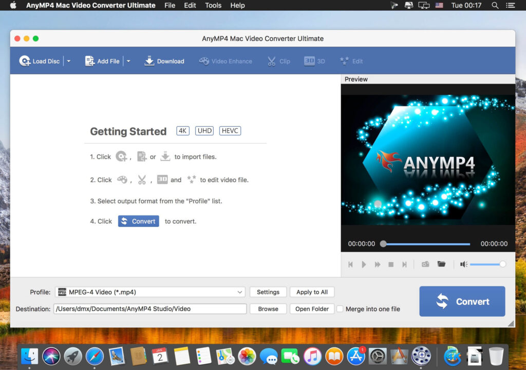 AnyMP4 MTS Converter 8 for Mac Free Download