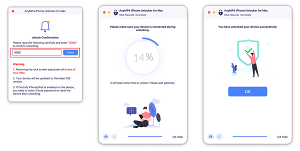 AnyMP4 iPhone Unlocker for Mac Free Download