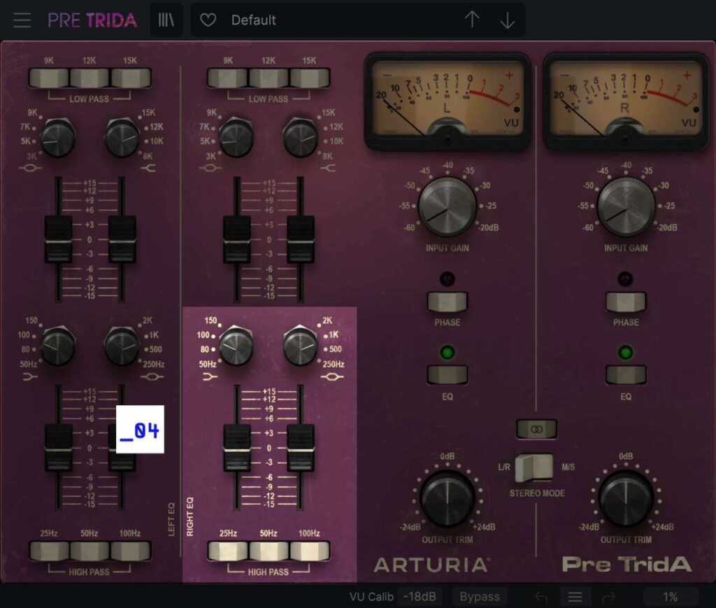 Arturia Pre TridA for Mac Free Download