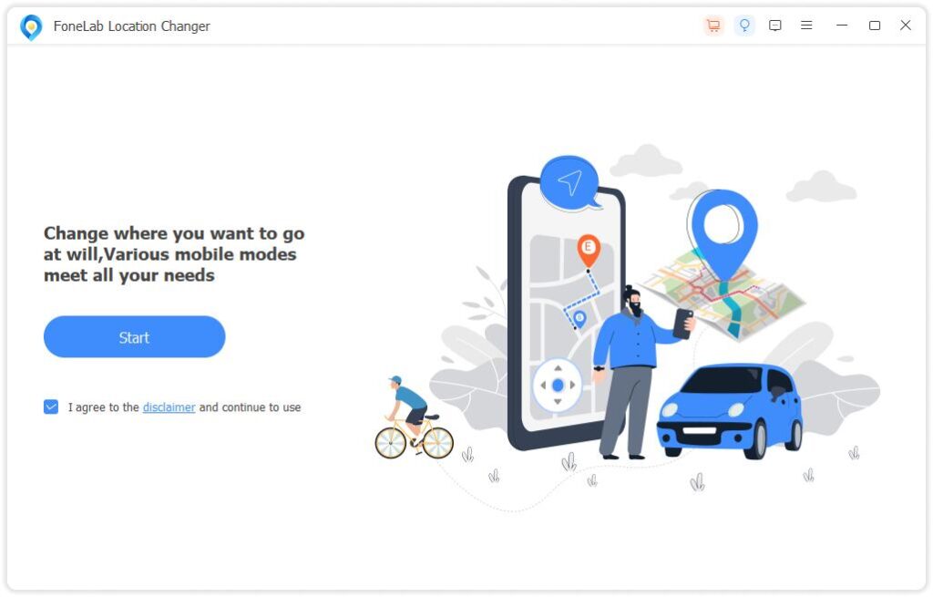 FoneLab Location Changer 1.0.6 for Mac Free Download