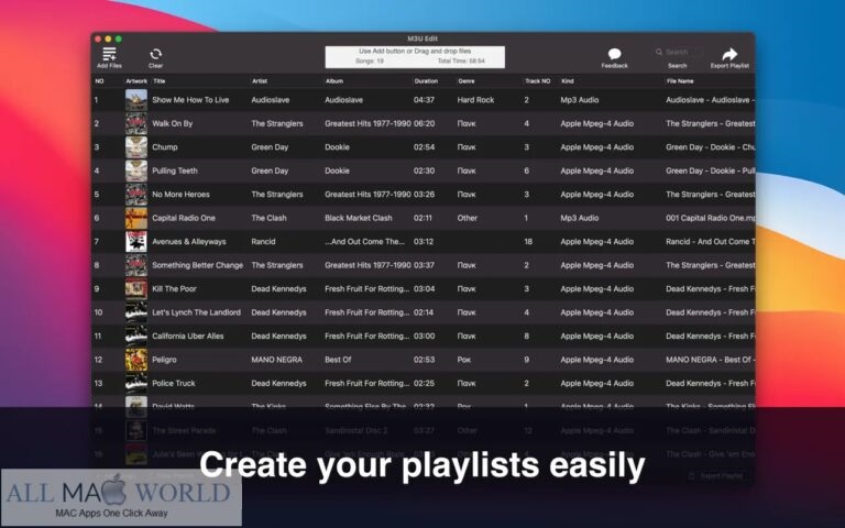 M3U Edit 1.4 for Mac Free Download