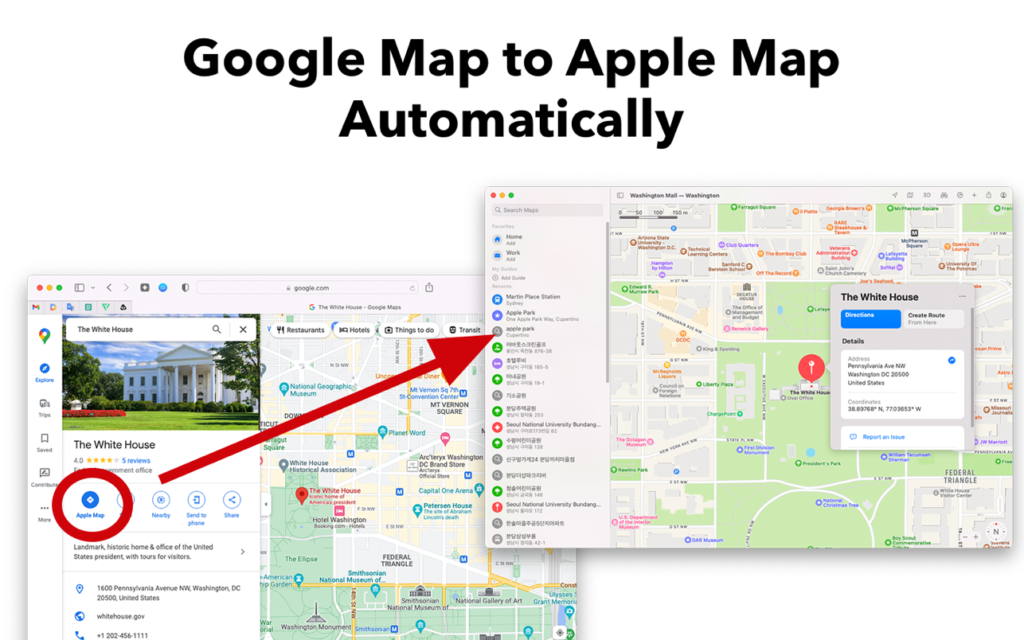 Map Converter for Safari for Mac Free Download