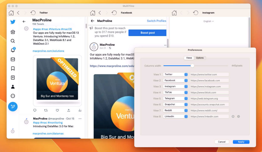 MultiTime for Mac Free Download