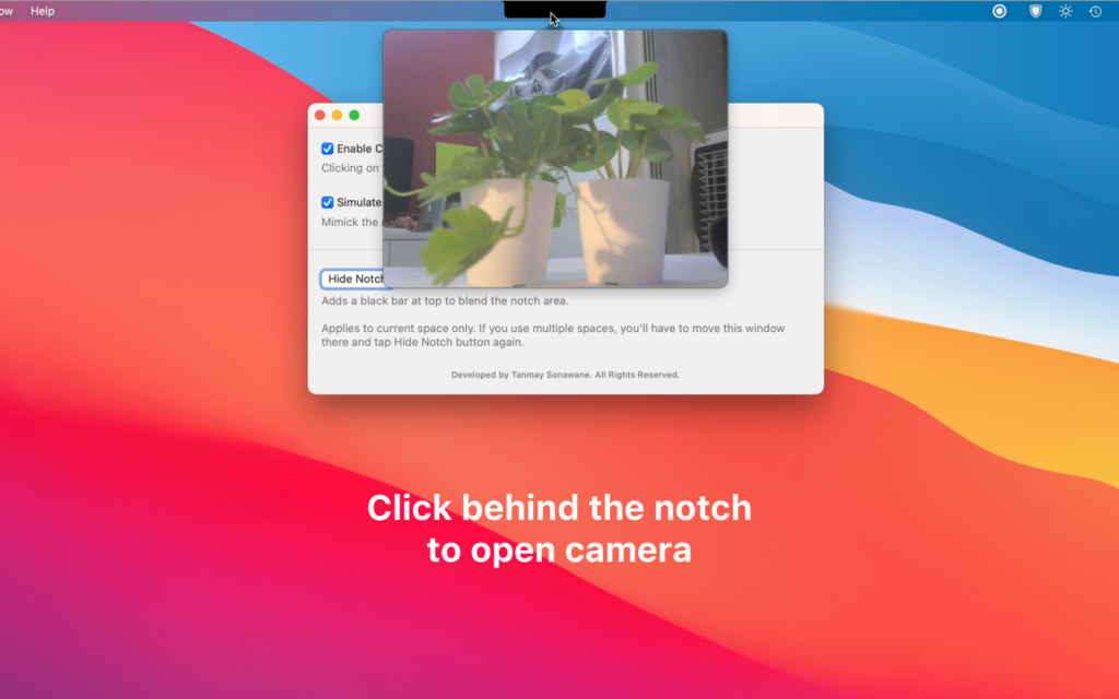 NotchCam for Mac Free Download