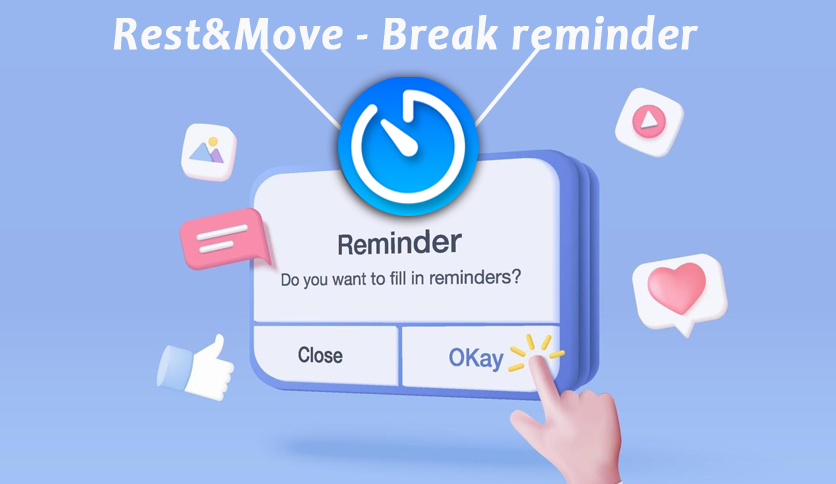 Rest&Move Break reminder for Mac Free Download