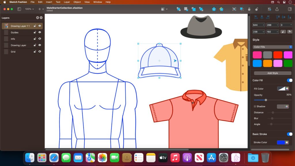 Sketch Fashion 1.2.7 for Mac Free Download