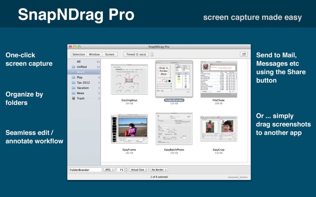 SnapNDrag Pro Screenshot 4.5.3 for Mac Free Download