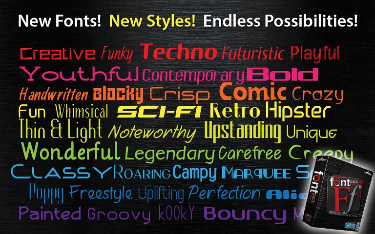 Summitsoft FontPack Pro Master Collection 2022 for Mac Download