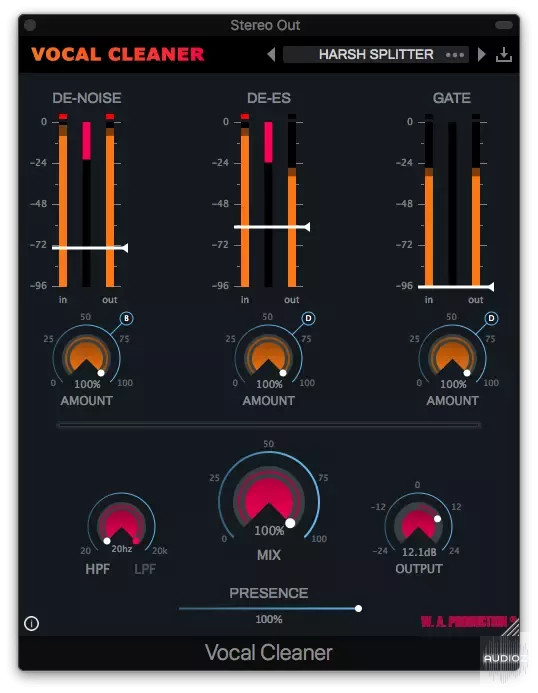 WA Production Vocal Cleaner 2023 for Mac Free Download