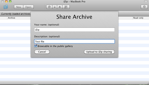 iZip Archiver Pro 4.3 for Mac