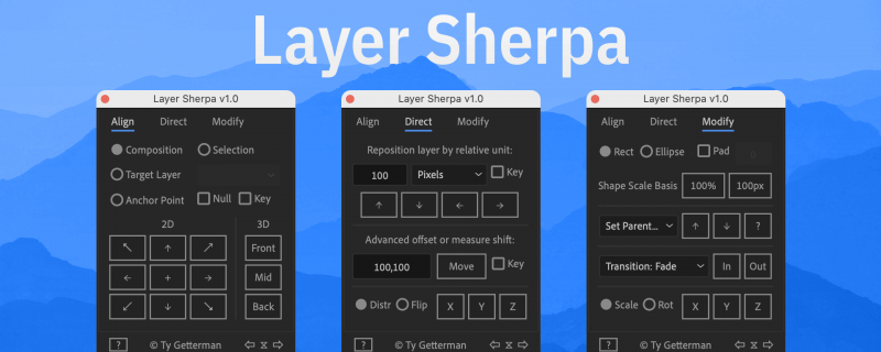 Aescripts Layer Sherpa for After Effects Free Download