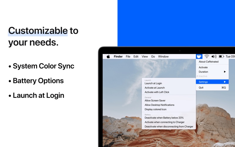 Caffeinated for macOS Free Download