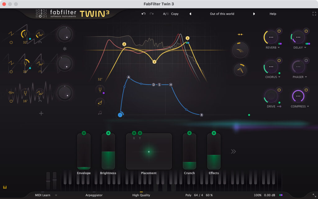 FabFilter Twin 3 for Mac Free Download