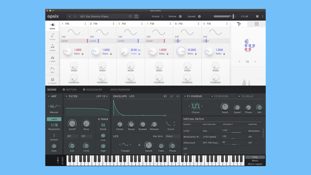 KORG Opsix Native for Mac Free Download