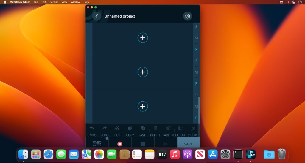 Multitrack Editor 1.0.2 for Mac Free Download