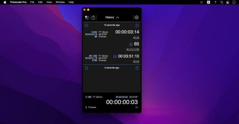 Timecode Pro 2023 for Mac Free Download