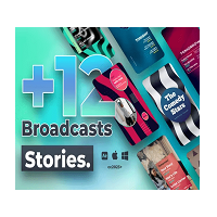 Videohive 12 Broadcasts Instagram Stories for After Effects Download Free