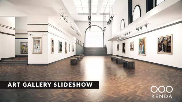 Videohive Abstract Gallery Exhibition for Adobe After Effects Free Download