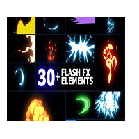 Videohive Flash FX Elements Pack for After Effects Download Free