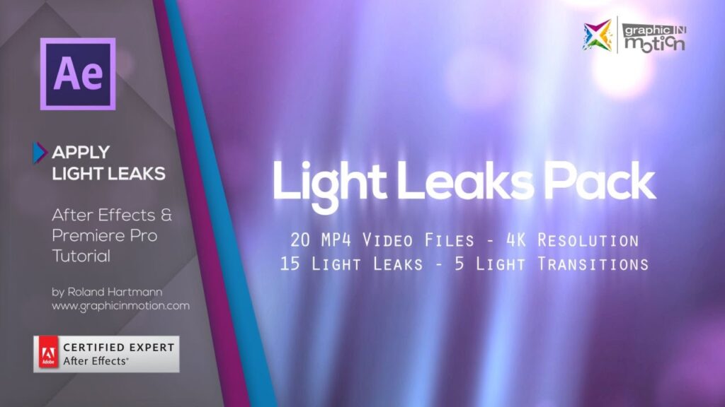 Videohive Light Leaks Transitions For After Effects for Mac Download