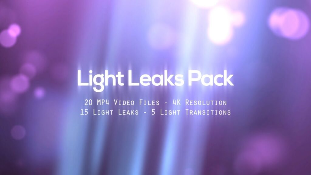 Videohive Light Leaks Transitions For After Effects for Mac Free Download