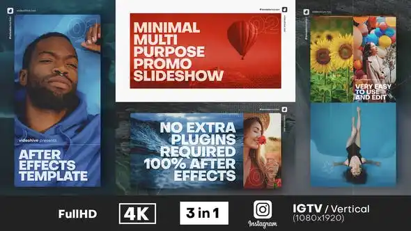 Videohive Multi-Purpose Slideshow for After Effects Free Download