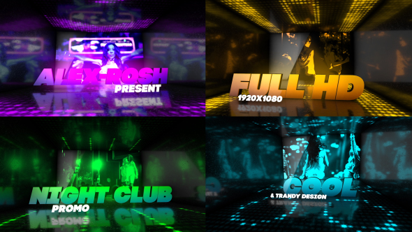 Videohive Night Club Promo for Adobe After Effects Free Download