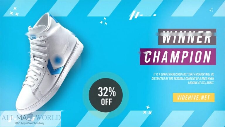 Videohive Sneakers Sale Promo Project for After Effects Free Download