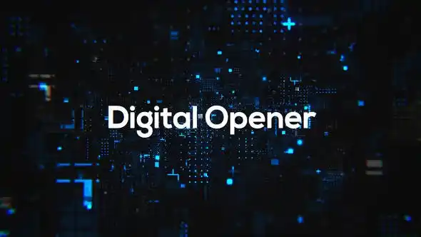 Videohive Technology Digital Opener Titles for After Effects Free Download