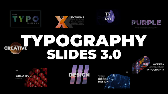 Videohive Typography Slides Pack For Final Cut for Mac OS Free Download